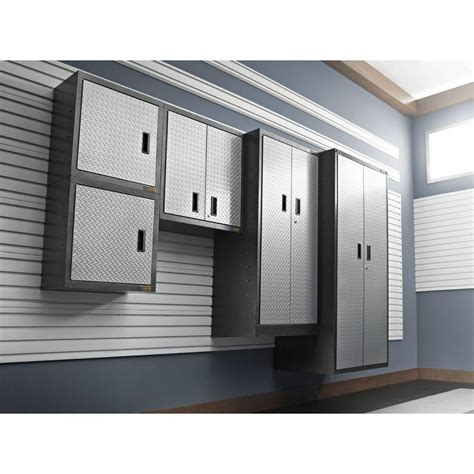 steel garage wall cabinet|wall mounted garage cabinets clearance.